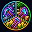 Vein Miner, Timber & Harvest logo