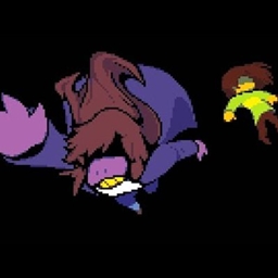 Deltarune Jump Sound & Fall Poses logo