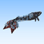Alien Blue Space Whale logo