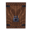 Hinged logo