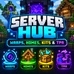 Server Hub: Warps, Homes, Kits & TPA project image