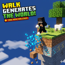 Walk To Generate The World | True Void Survival Challenge project image