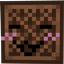 Noteblock with jukebox color palette logo