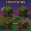 Footpaths / walking + path = speed effect on it logo