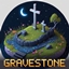gravestone / % of items are lost logo