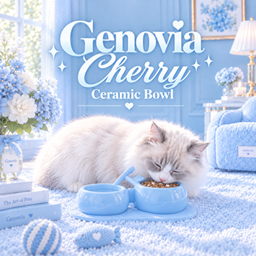 Genovia Cherry Ceramic Bowl logo