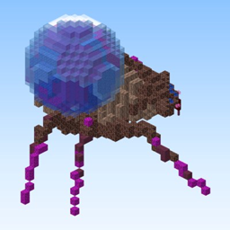 Alien Bubble Spider Blue project image