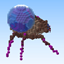 Alien Bubble Spider Blue logo