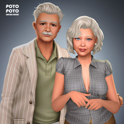 👩‍🦳FEMALE ELDERLY SKIN DEFAULT & SKINBLEND logo