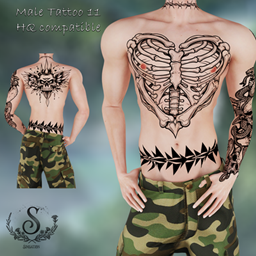 Male tattoo 11 project image