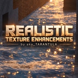 For water and more,.. Realistic Texture Enhancements by aka_TARANTULA.  From water, to stone, to grass,. logo
