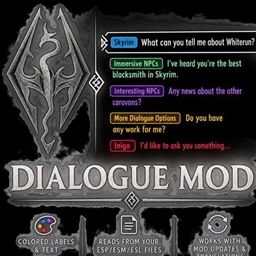 Dialogue Words and Tints logo