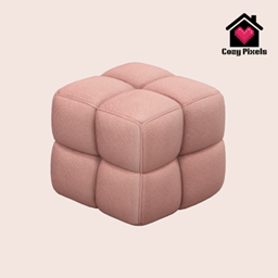 Plush Cube Pouf project image