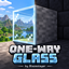 One Way Glass Mod  See Through Blocks, Secret Bases & Hidden Rooms logo