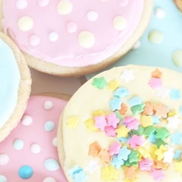 notkini's clover funfetti glaze ⸝⸝⸝ ؛ ଓ logo