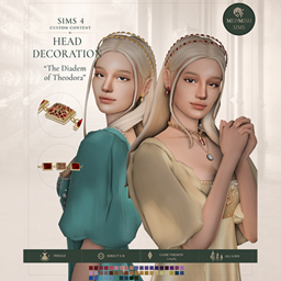 CC Medieval & Historical Diadem — The Diadem of Theodora logo