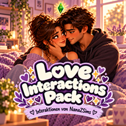 NanaZSims Love Interaction Pack / translation spanish by Monisims logo