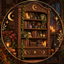 Witchy Cottage - Spellbound Bookcase logo