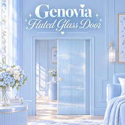 Genovia Fluted Glass Door logo