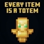 Minecraft but Everything Is A Totem logo