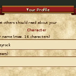 RP Character Scrolls project image