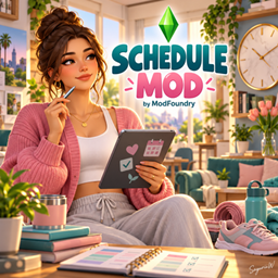 Schedule Mod by ModFoundry - Tradução PTBR logo
