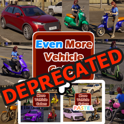 [Deprecated - use other mods!] Even More Vehicle Colors logo