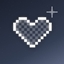 White HUD logo