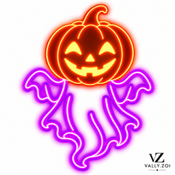 Neon Pumpkin Ghost [VZ] project image