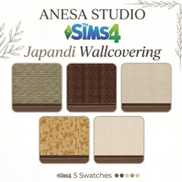 Japandi Wallcovering - 5 Swatches logo