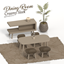 Emdoescc | Creamy Sleek Dining Room Set logo