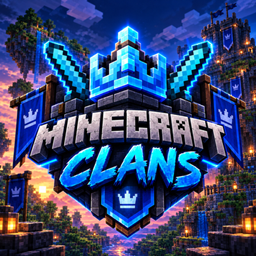 Minecraft Clans logo