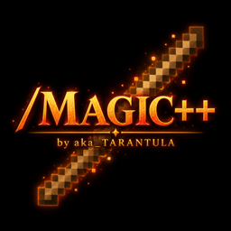 Commands   /magic++ Magic wand powers in an Administrative Menu, Control Panel Interactive Interface GUI, commands for bedrock. logo