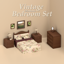 Emdoescc | Retro 80s/90s Bedroom Set - Vintage Aesthetic project image