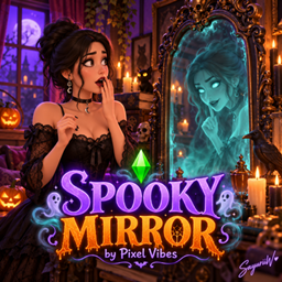 Spooky Mirror by Pixel Vibes - Tradução PTBR logo