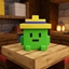 Grenn block plush logo