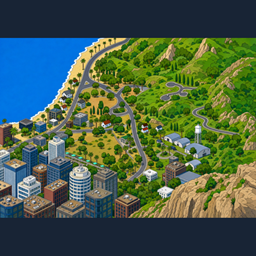 Del Sol Valley Reimagined - Cartoon Map Overhaul logo