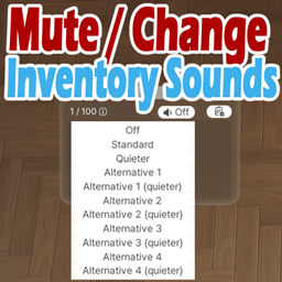 Mute / Change Inventory Sounds project image