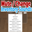 Mute / Change Inventory Sounds logo