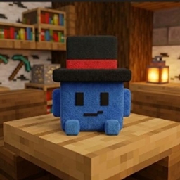 Blue elegant plush project image