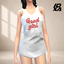 IDxA Oversized Tank Top logo