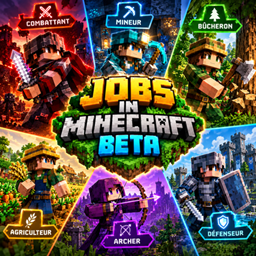 Jobs in Minecraft logo
