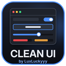 LuxLuckyy's Clean UI