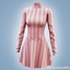 Cable knit skater dress logo