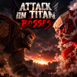 Attack on Titan Bosses (Beast+colossal) logo