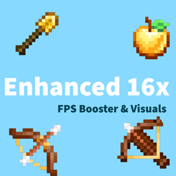 Enhanced 16x - PVP texturepack  logo