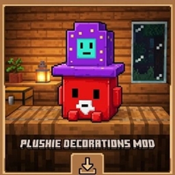 Red block plush project image