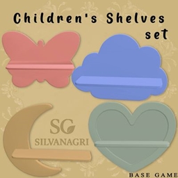 SG_Children's Shelves_set project image
