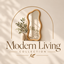 Modern Living - Wavy Mirror logo