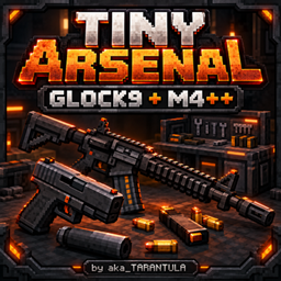 Tiny Arsenal: Glock9 and M4++ logo